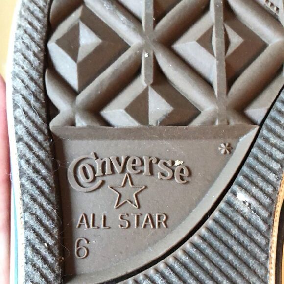 Converse Shoes Allstar low cut natural shoes sparkle! Red & blue arrow print 8 - Picture 11 of 13